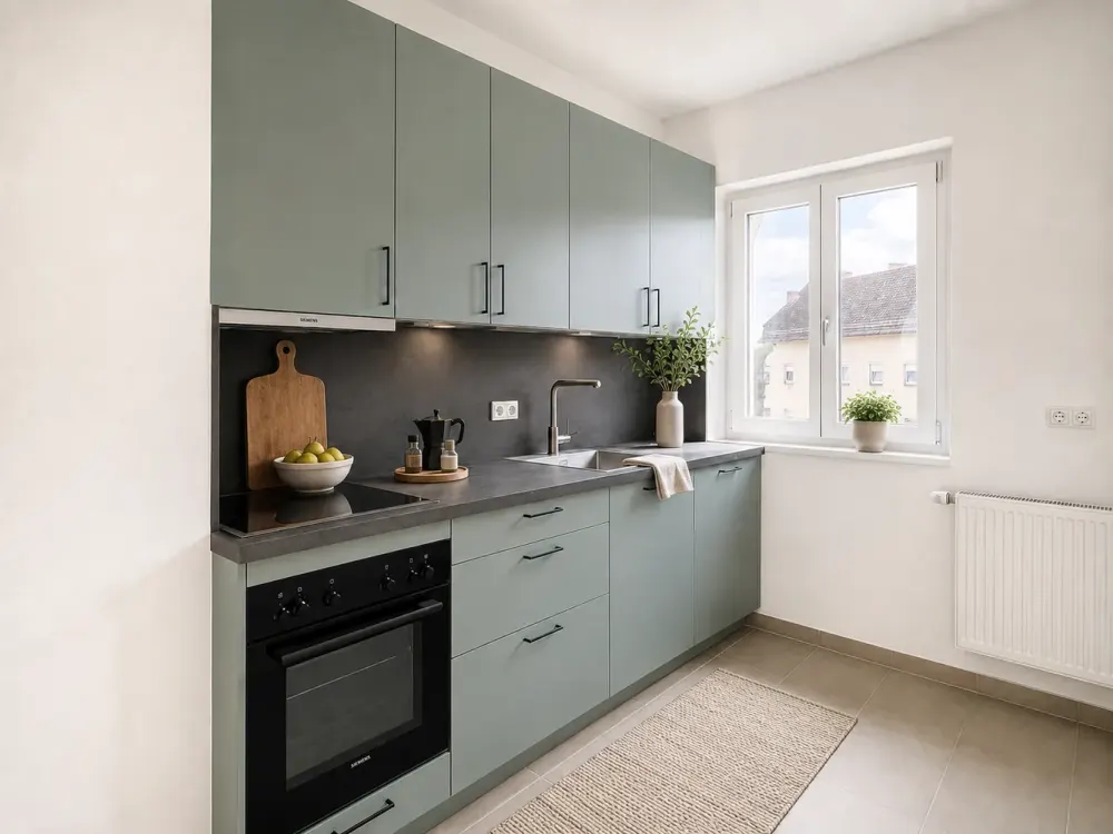 Modernes Wohnen im Dachgeschoss, sanierte 2-Zimmer-Wohnung in zentraler Lage