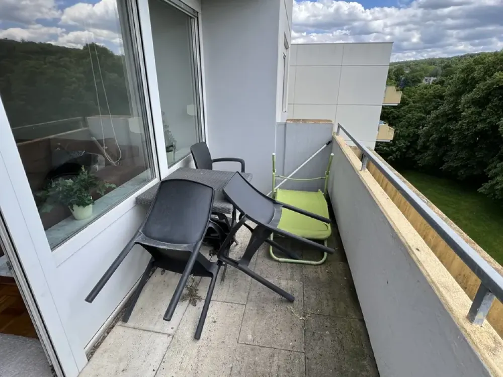 Sonnige 2‑Zimmer‑Wohnung mit Balkon in Stuttgart‑Weilimdorf (Giebel)