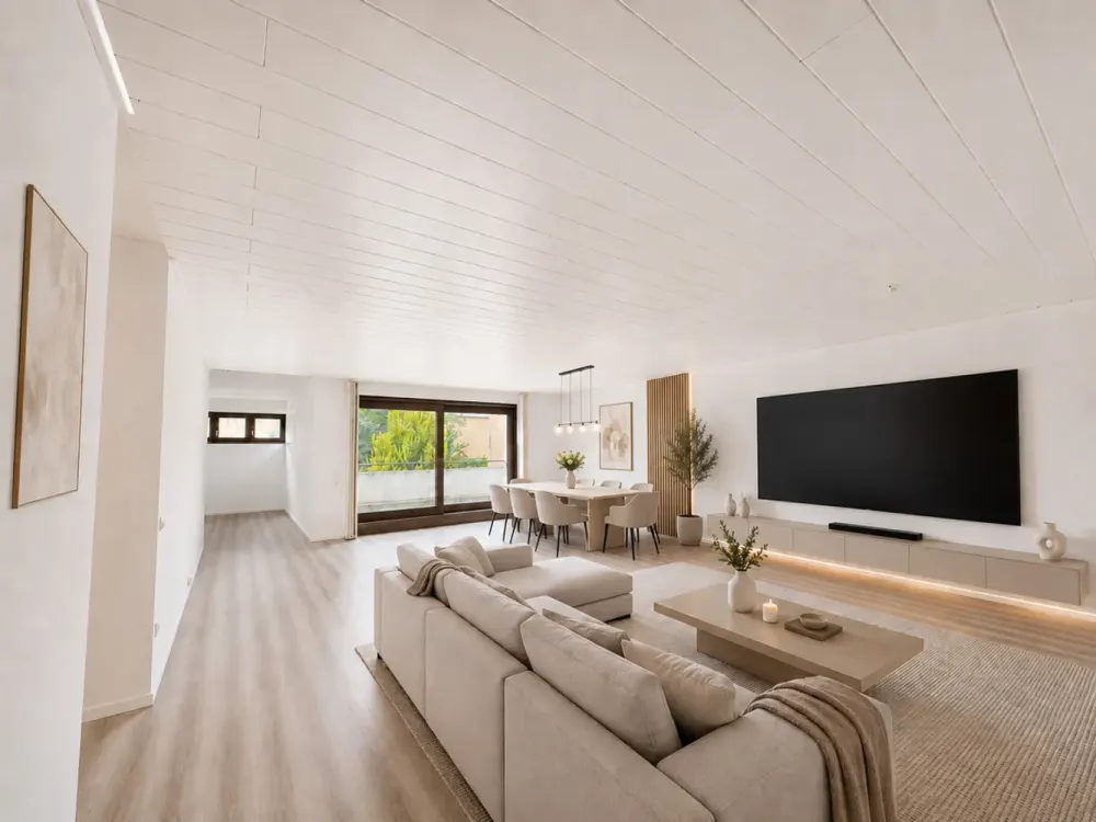 Modernized 3-Room Apartment with Exceptional Space