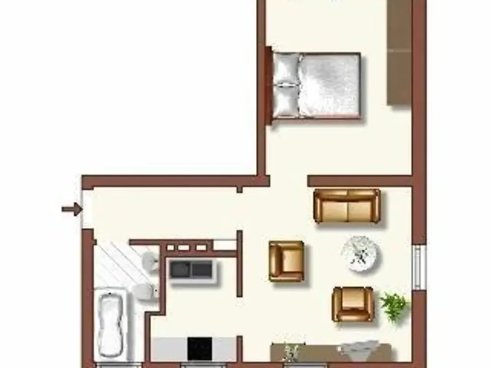 Demnächst frei! 2-Zimmer-Wohnung in Duisburg Huckingen