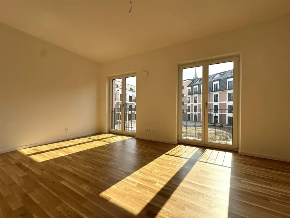 **Erstbezug** Große 2-Raum-Wohnung mit Balkon in Dresden-Friedrichstadt