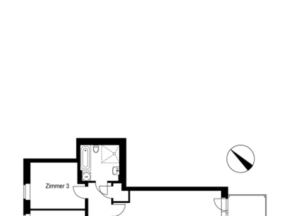 3-Zimmer Wohnung freifinanziert