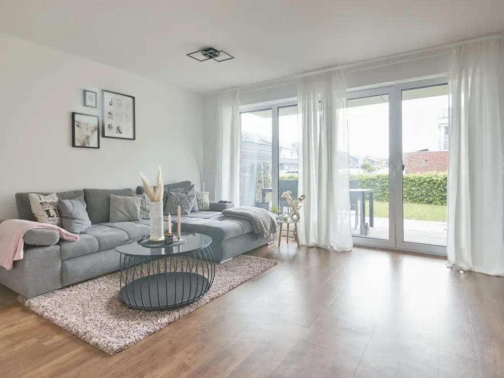 Modern 3-Room Ground Floor Apartment with Large Sunny Terrace and Underground Parking in Achim-Bierden
