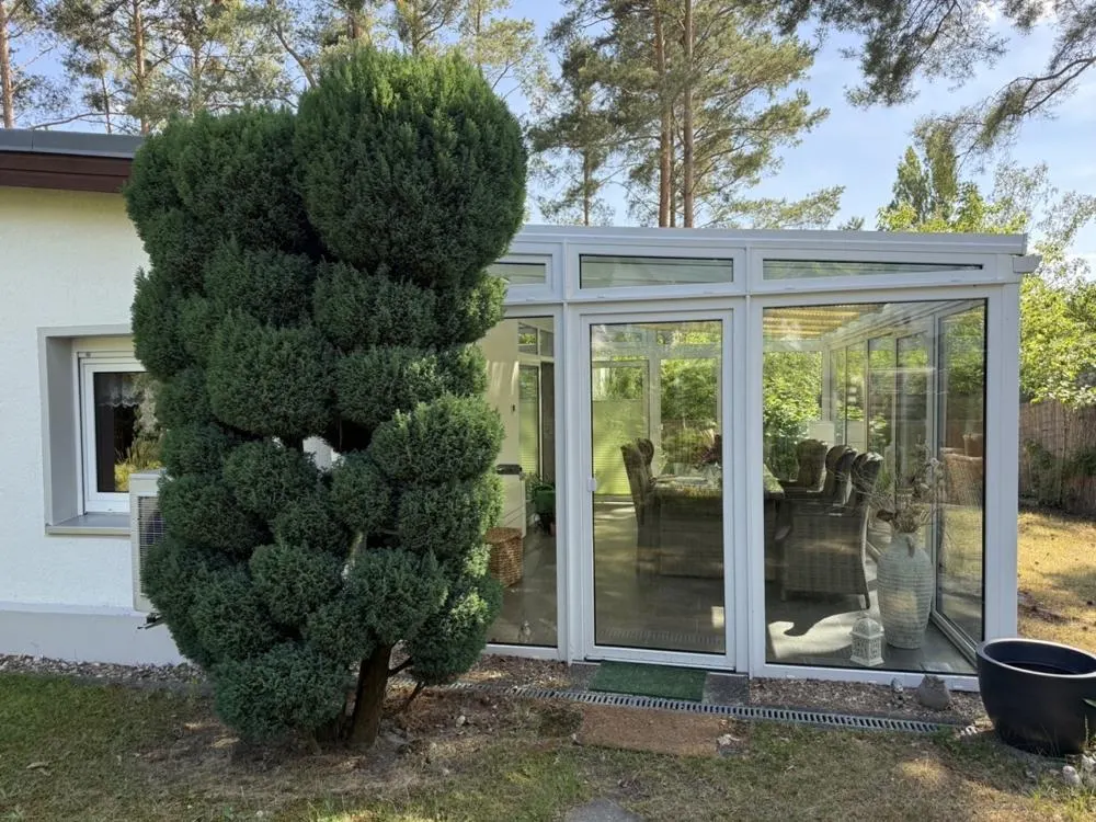 Ruhe, Platz und den Wald vor der Tür- Wohnung für Zwei, die auch das Gärtnern lieben
