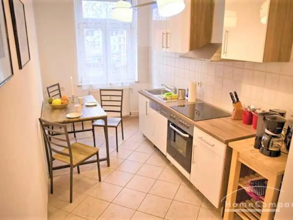 202113L HomeCompany Dresden Möbliert/Furnished 3-Zimmer Wohnung in Dresden-Friedrichstadt max. 4 Personen