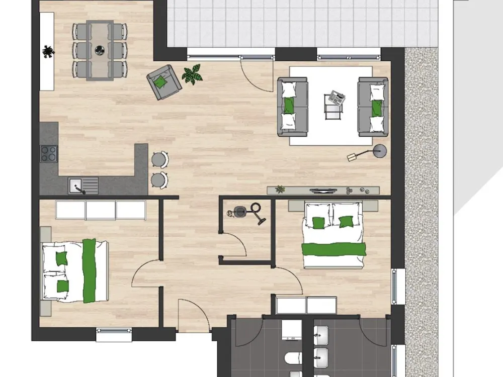 Air-conditioned Penthouse - Dream View, Underground Parking & Wallbox for First Occupancy