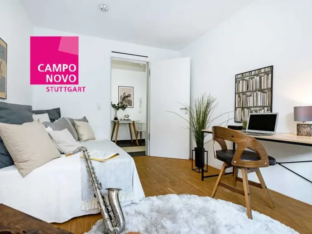 Ankommen, Wohlfühlen, Zuhause sein. Möbliertes Zimmer zum Verlieben.