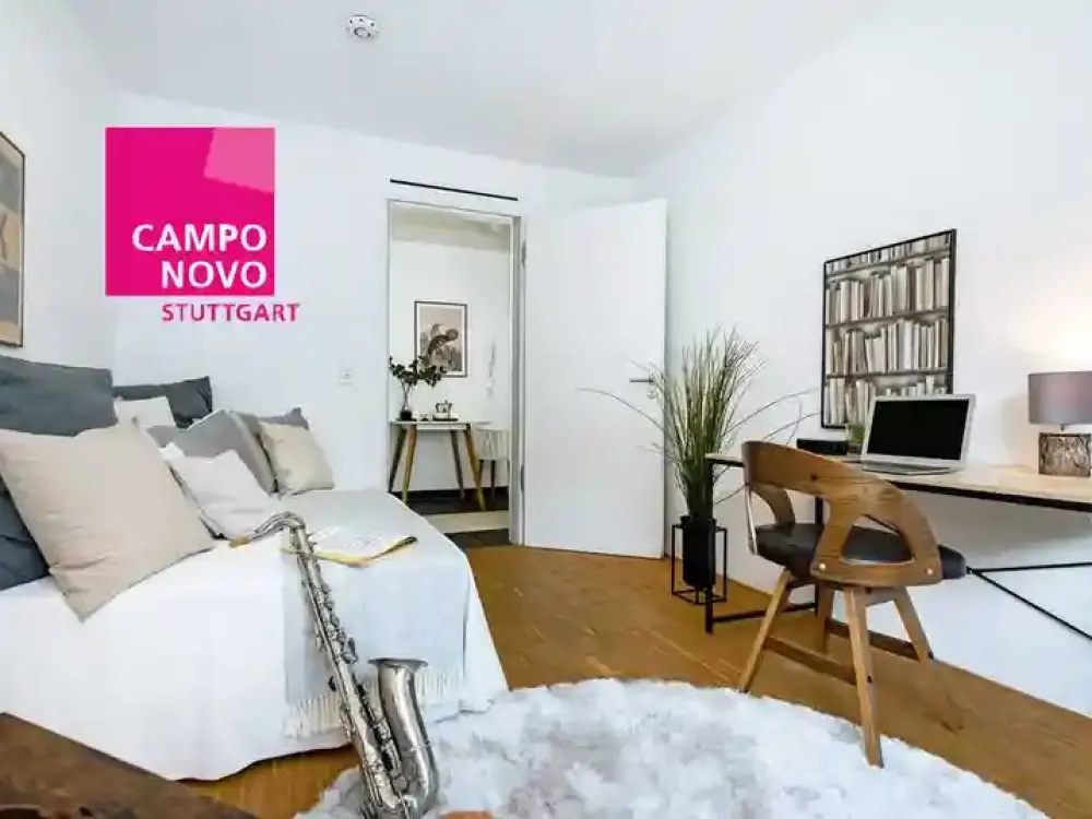 Ankommen, Wohlfühlen, Zuhause sein. Möbliertes Zimmer zum Verlieben.