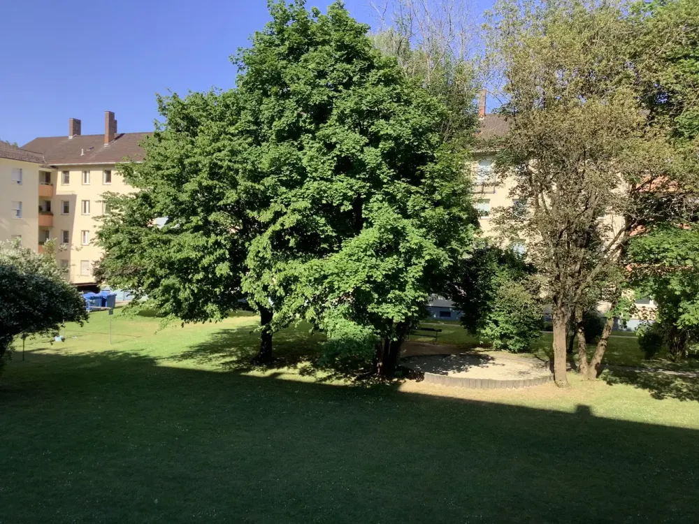 Topp renovierte gut geschnittene 2 Zi. Whg. mit Wohnküche und Balkon