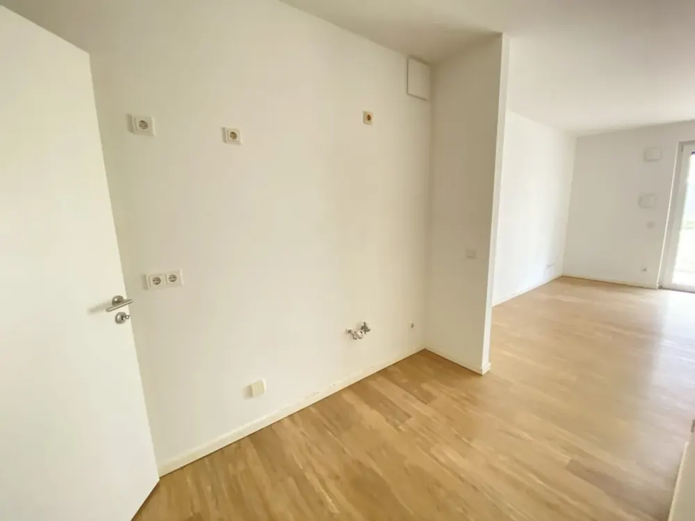 Helle 1-Zimmer-Wohnung mit Terrasse, barrierefreie Objektgestaltung, provisionsfrei