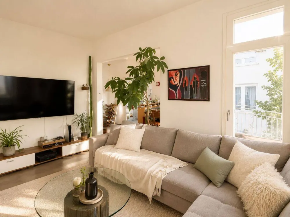83qm Zentrale Altbau WG, Traum Blick, ruhig & Grün