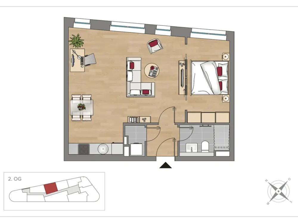 I Urban wohnen im OSTFORUM Leipzig I moderne Wohnungen in zentraler Stadtlage I