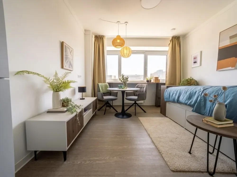 Erstbezug nach Kernsanierung: Modernes City-Apartment mit EBK, Concierge & Skyline-Dachterrassen