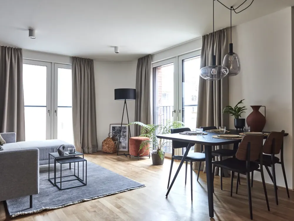 Exklusives 3-Zimmer Apartment | All-In-Miete | Mona Lisa Executive Suite
