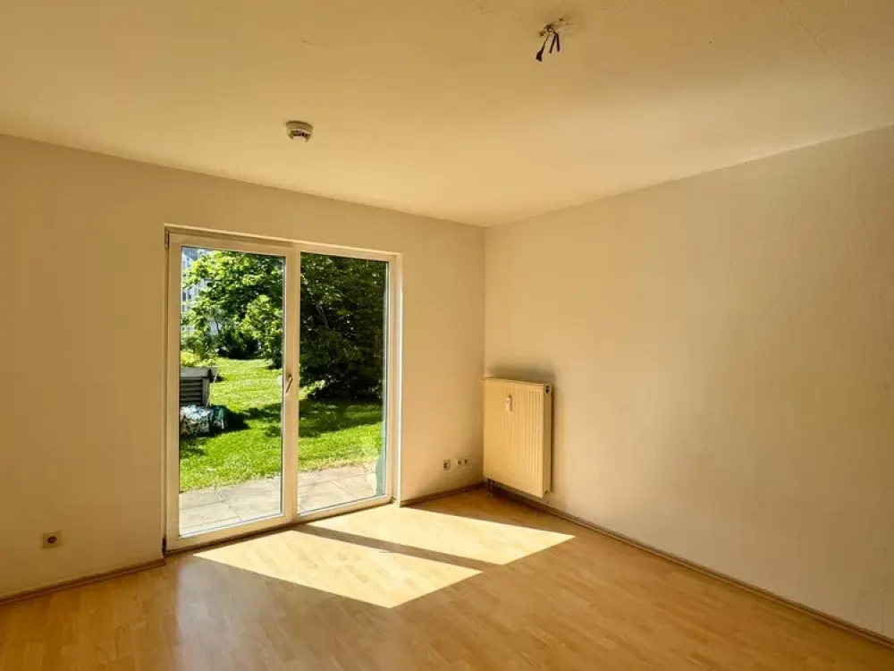 Helles 1-Zimmer-Apartment in Kassel mit Terrasse und Blick ins Grüne -nahe Uni