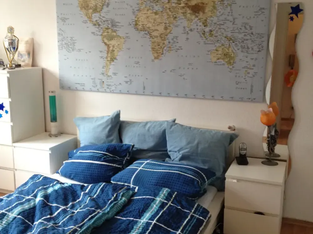 Well-maintained 2-room apartment 52sqm with balcony and parking space for rent from 1.1.2027 - commission-free