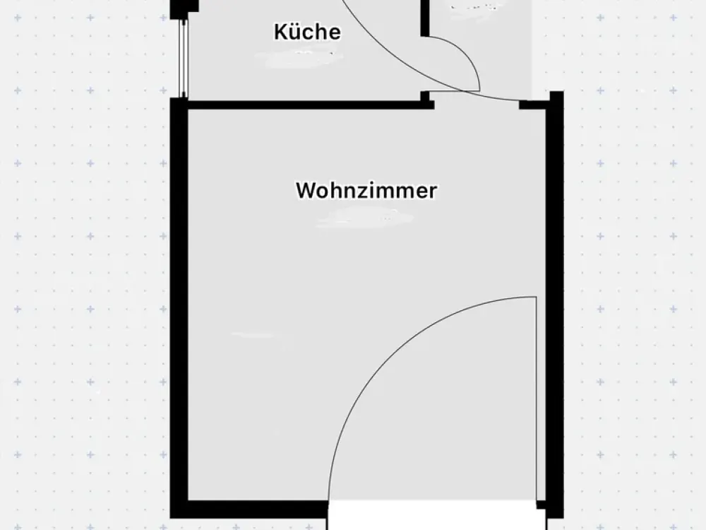 Flehe: Ruhige 1-Z-Wohnung mit Balkon -in Uninähe am Stoffler Damm