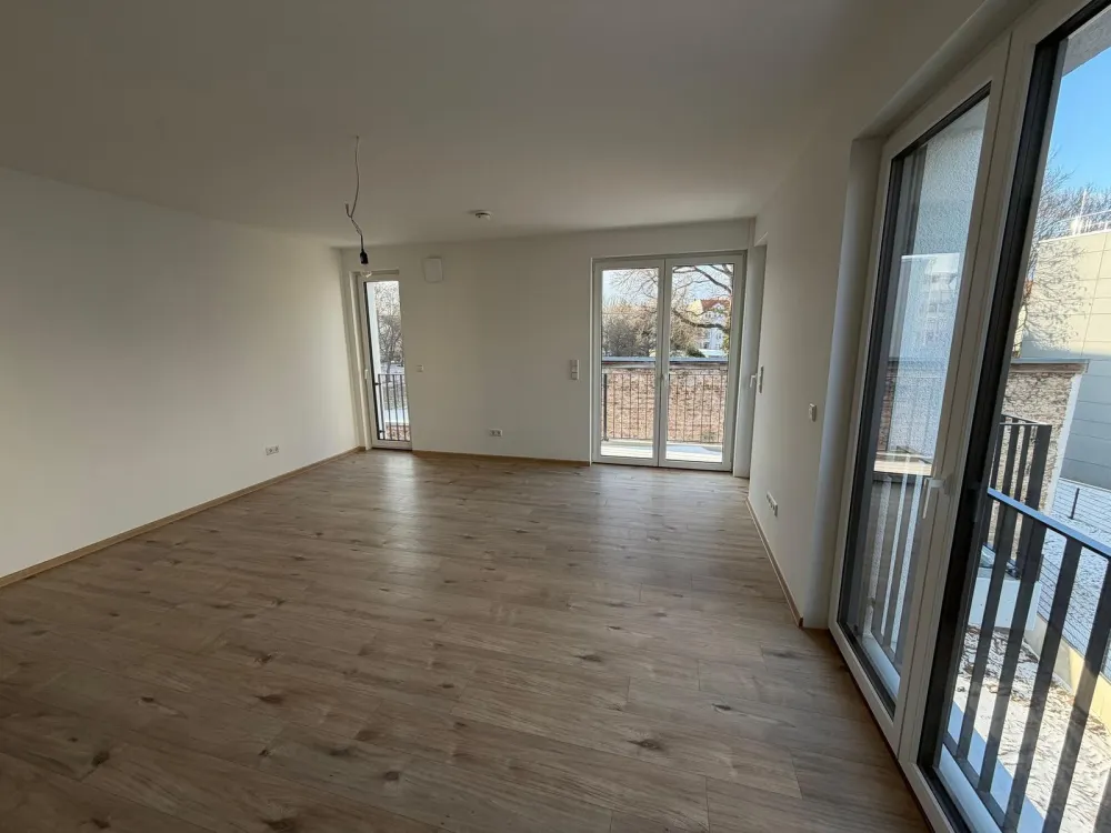 TOP! Erstbezug! 2-Zi.-Whg. Balkon, KFW 40 NH Niedrigenergie Haus, ruhige Lage, 10 Min. zur S-Bahn!