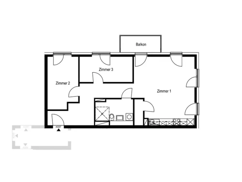 3-Zi. Wohnung in Lichtenberg mit WBS 180-220!