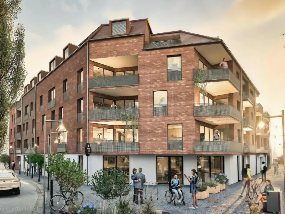 CareLiving Gehrden-Helle,barrierefreie 2-Zimmer-Wohnung,Südbalkon