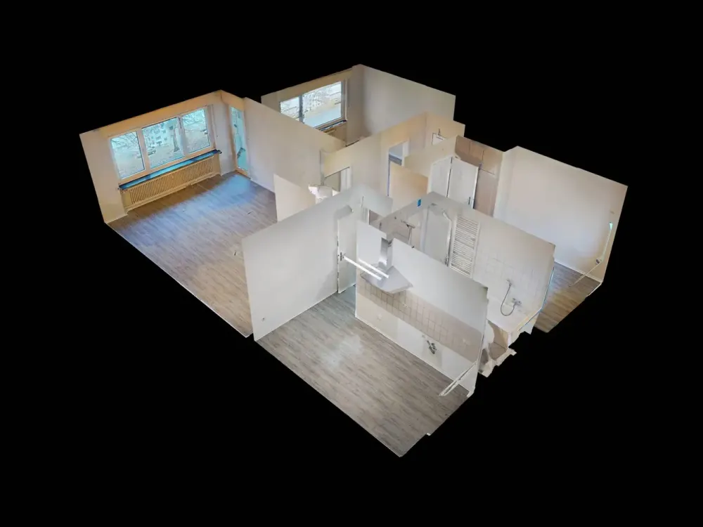 JETZT EINZIEHEN & SPAREN: Moderne 3-Zimmer-Wohnung mit Tageslichtbad und großem BALKON