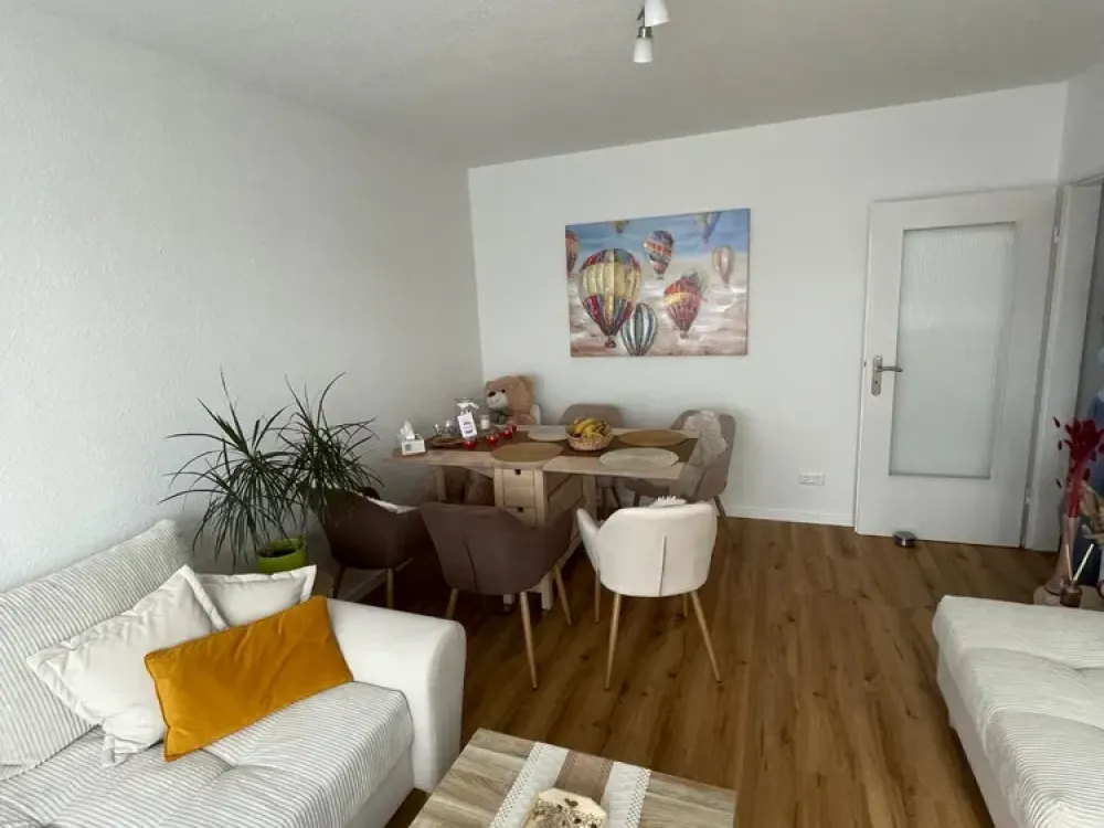 Helle 2-Zimmer-Wohnung mit guter Raumaufteilung
