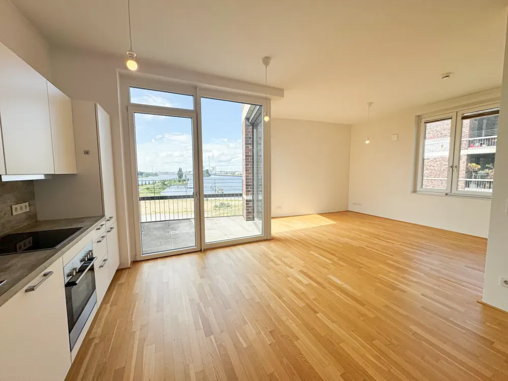 Exklusive 2-Zimmer-Wohnung direkt am Waller Sand!