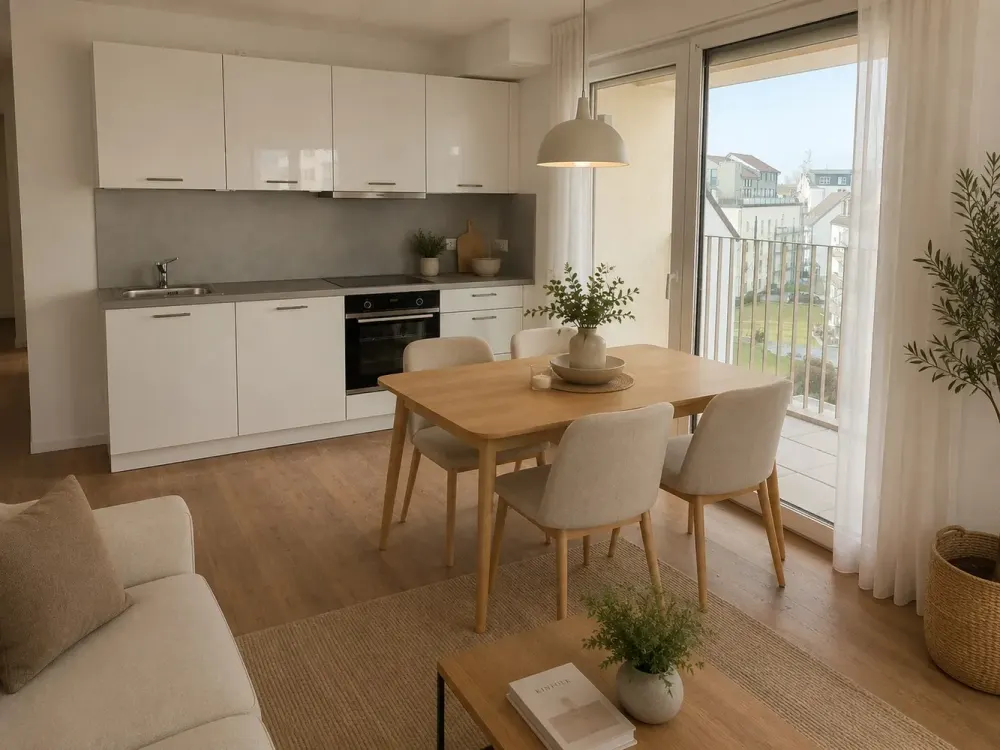 *Like New* 3-Room Apartment with Balcony in Offenbach