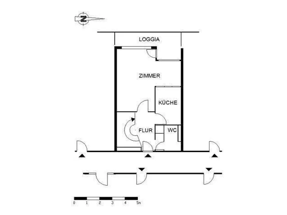 Miet mich - günstig geschnittene 3-Zimmer-Wohnung