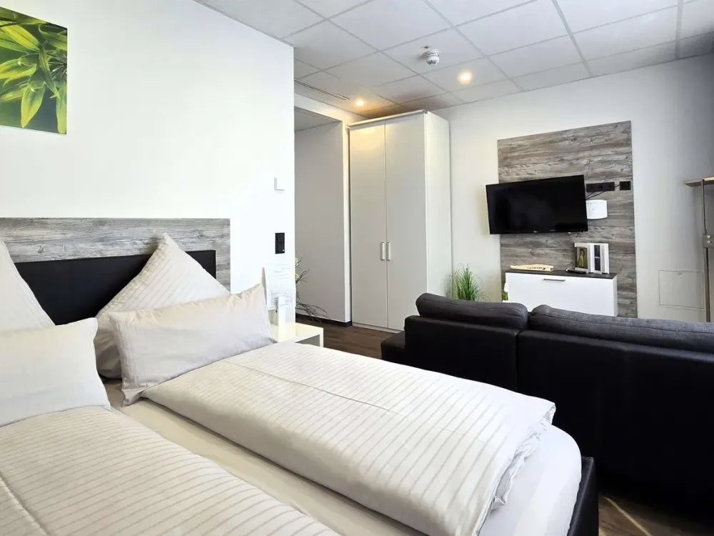 Wohnliches 1-Zimmer-Apartment für 2 Personen, voll ausgestattet, Offenbach