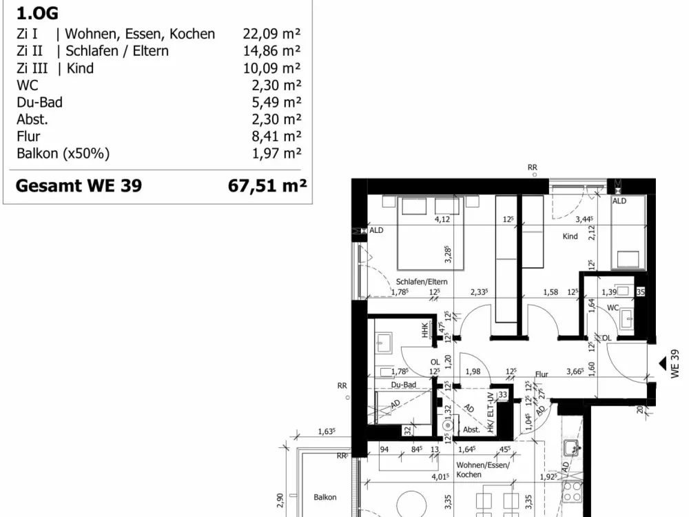 3-Zimmer Neubauwohnung im Erstbezug in Berlin