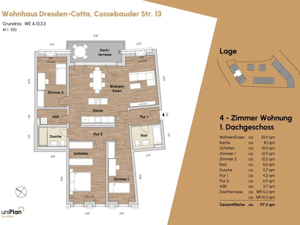 4 Raum Wohnung // Erstbezug NEUBAU Wohnpark TerraCotta