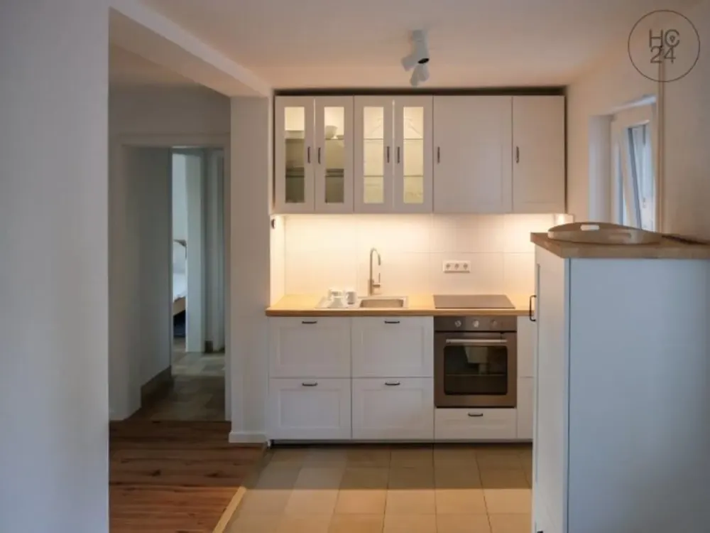 Modern Furnished 2-Room Apartment near Lindau with Terrace and Parking Space