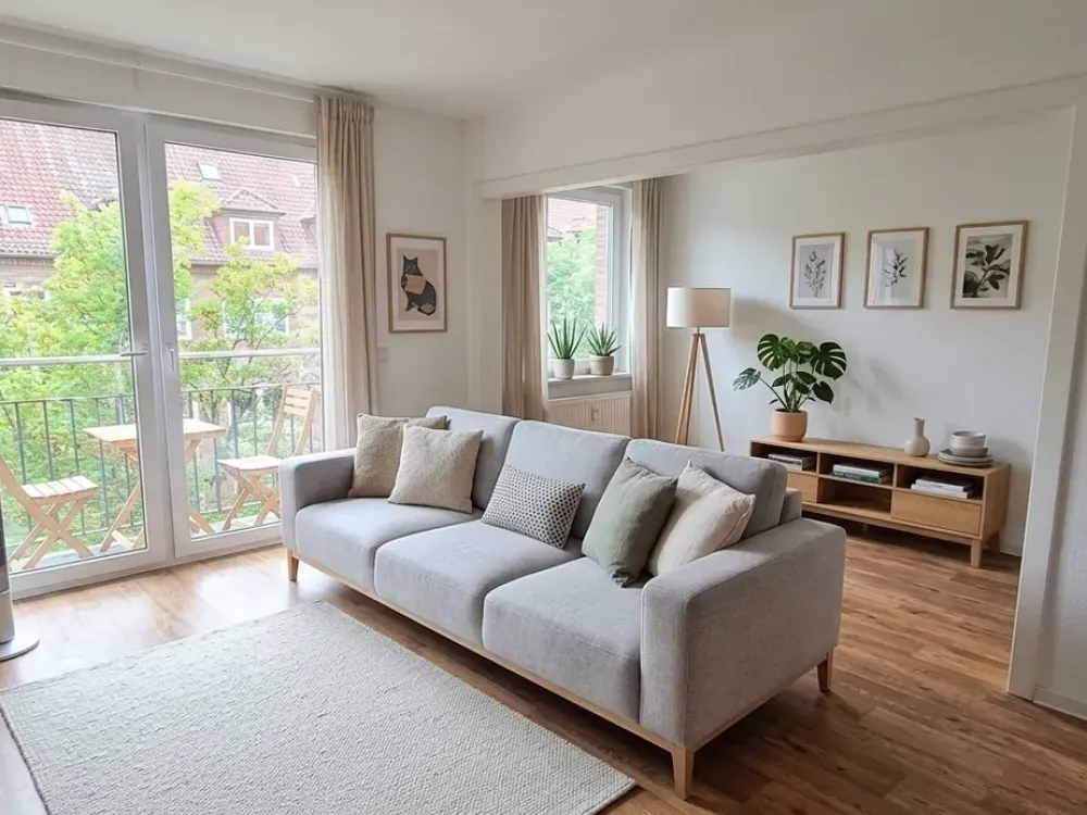 Light-Flooded Dream Apartment on the 4th Floor, Südstadt near Sallplatz
