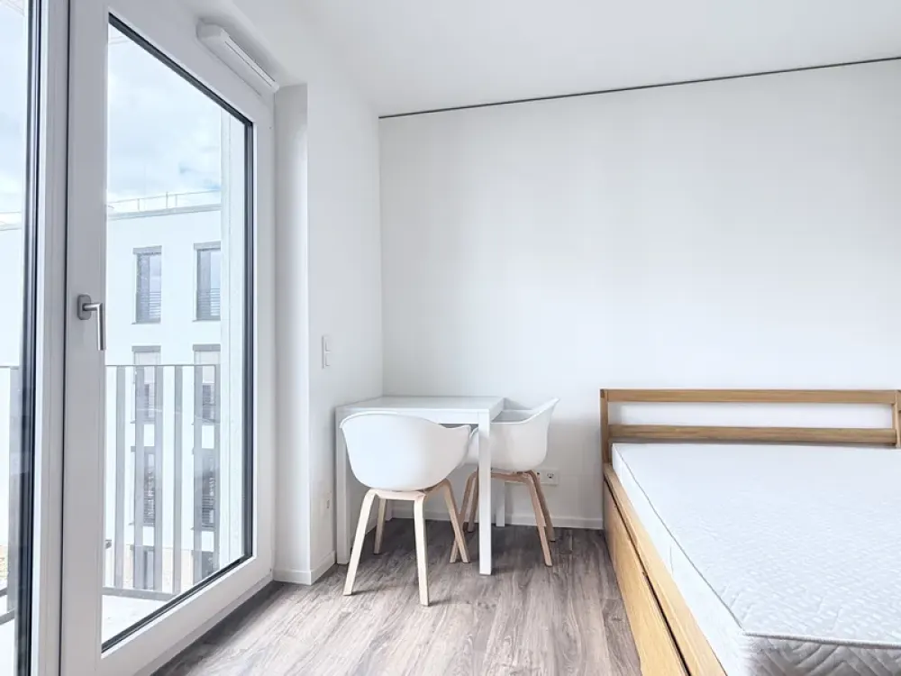 Möbliertes Wohnen im Rosensteinquartier: modernes 1-Zimmer-Appartment