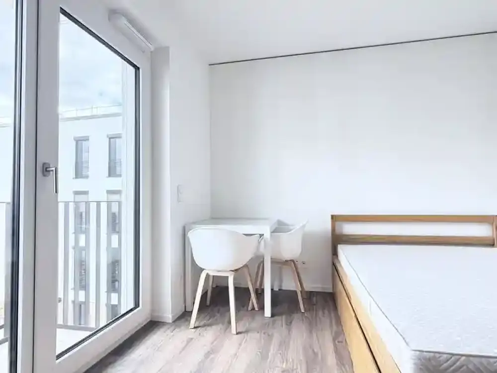Möbliertes Wohnen im Rosensteinquartier: modernes 1-Zimmer-Appartment