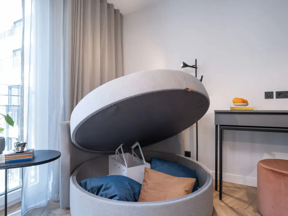 Summer @ Boxi! Stylish micro-apartment with balcony and full equipment! available immediately!