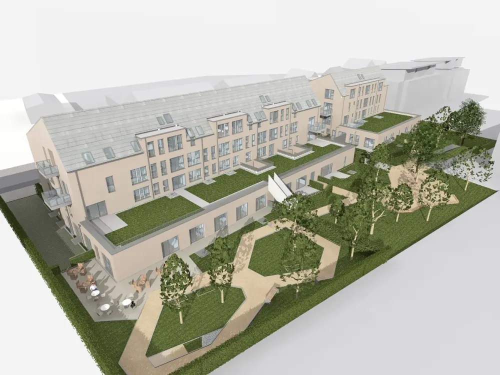 Außergewöhnliche 5-Zimmer-Neubauwohnung mit Atrium in Hürth-Kalscheuren!