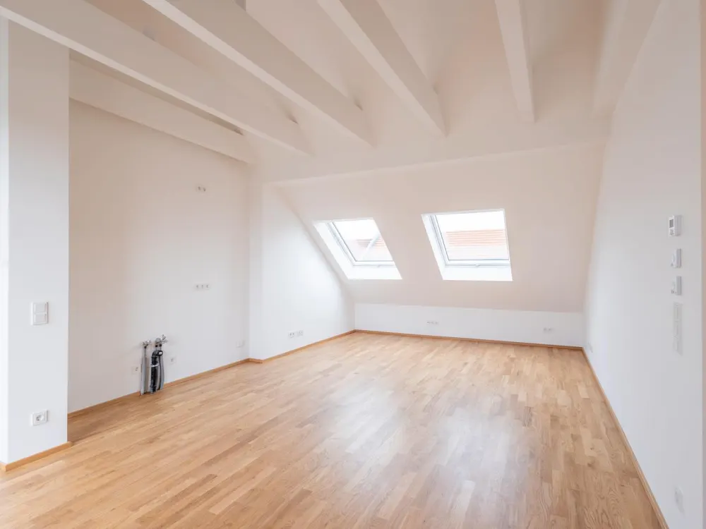 Traumhafte Dachterrassenwohnung mit moderner Wohnküche-Erstbezug nach Sanierung, WE12