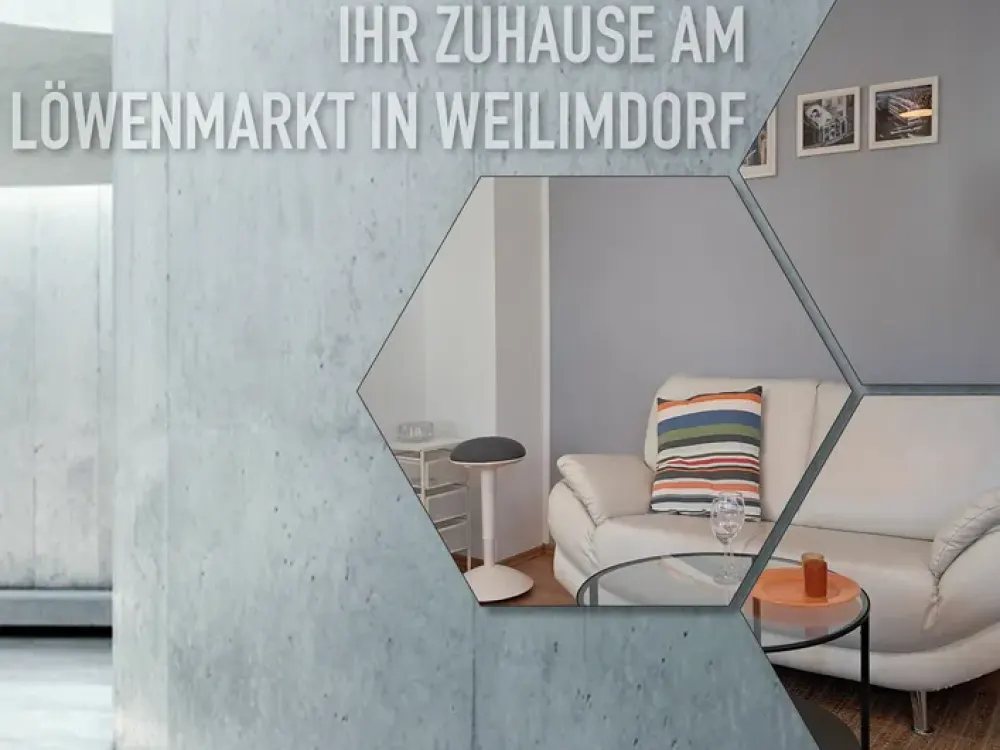Bright Furnished 2-Room Apartment in Stuttgart Weilimdorf, at Löwenmarkt!