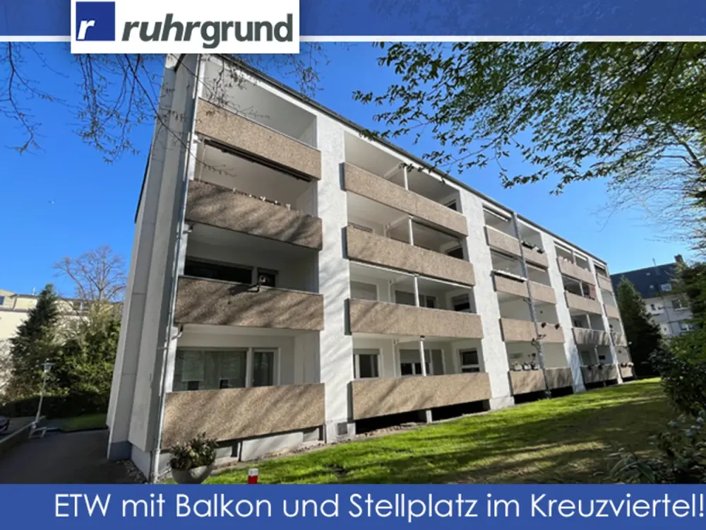 attraktive Wohnung mit Balkon und Stellplatz im Kreuzviertel!