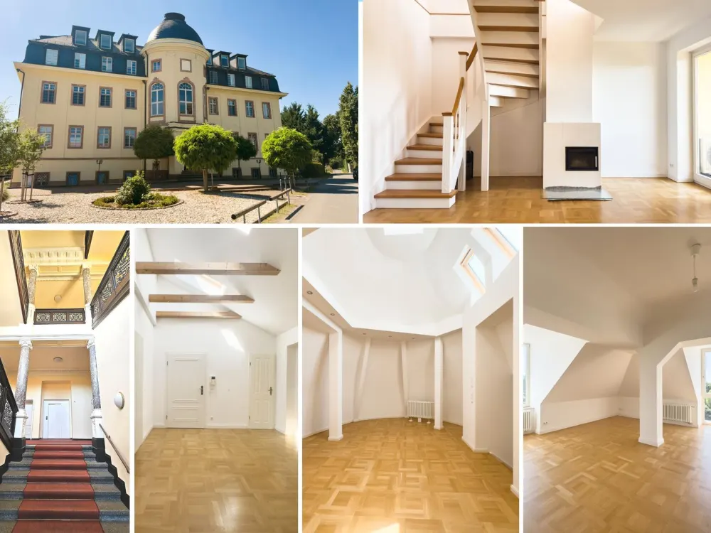 Wohntraum mit Seeblick! 5-Raum-DG-Maisonette mit Lift, Kamin, XL-Carport, EBK, Sauna u.v.a.m.