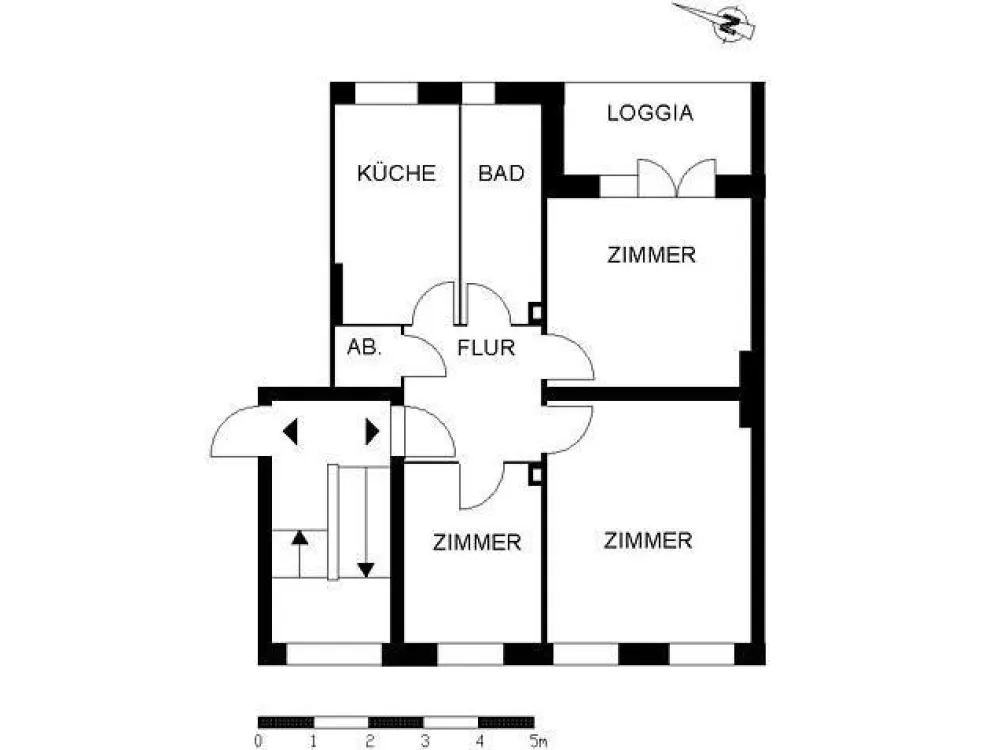 Renovierte 2,5-Zimmer-Wohnung