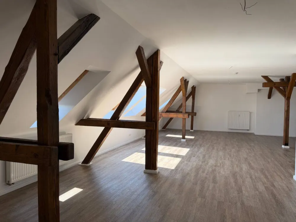 Loft-Wohnung mit Stellpl. im DG zu vermieten