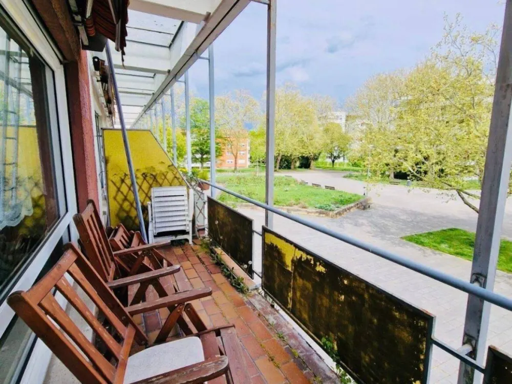Stilvoll möblierte 3-Zimmer-Wohnung in ruhiger Lage von Mönchfeld