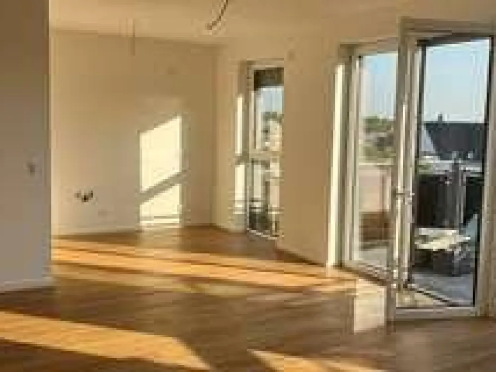 Neubau Wohnung mit Ausblick: Stilvolle 2-Zimmer-Wohnung mit Blick