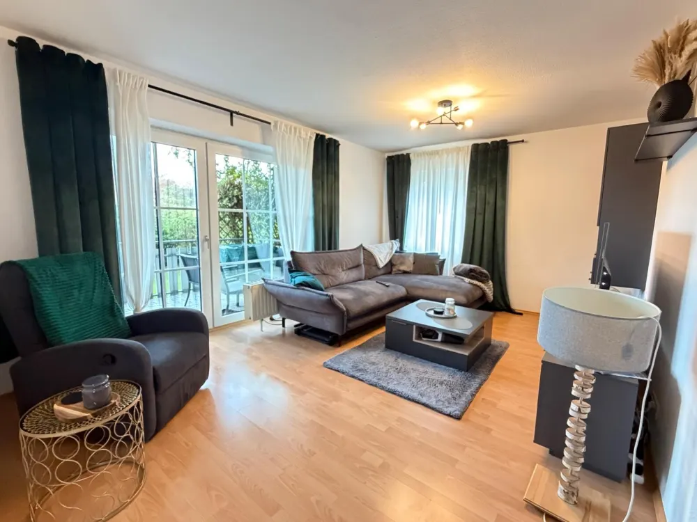2,5-Zimmer-Wohnung im Erdgeschoss mit Balkon in Paderborn-Elsen