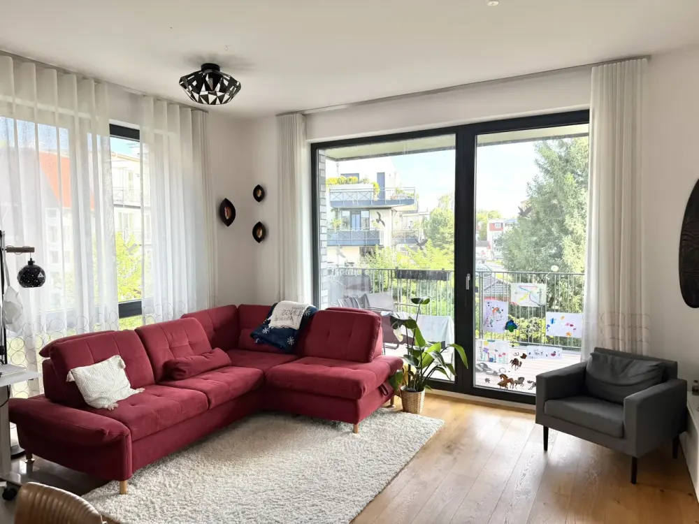 Exklusiv am Müggelsee, 2-Zimmer-Wohnung mit Seeblick & privatem Wasserzugang