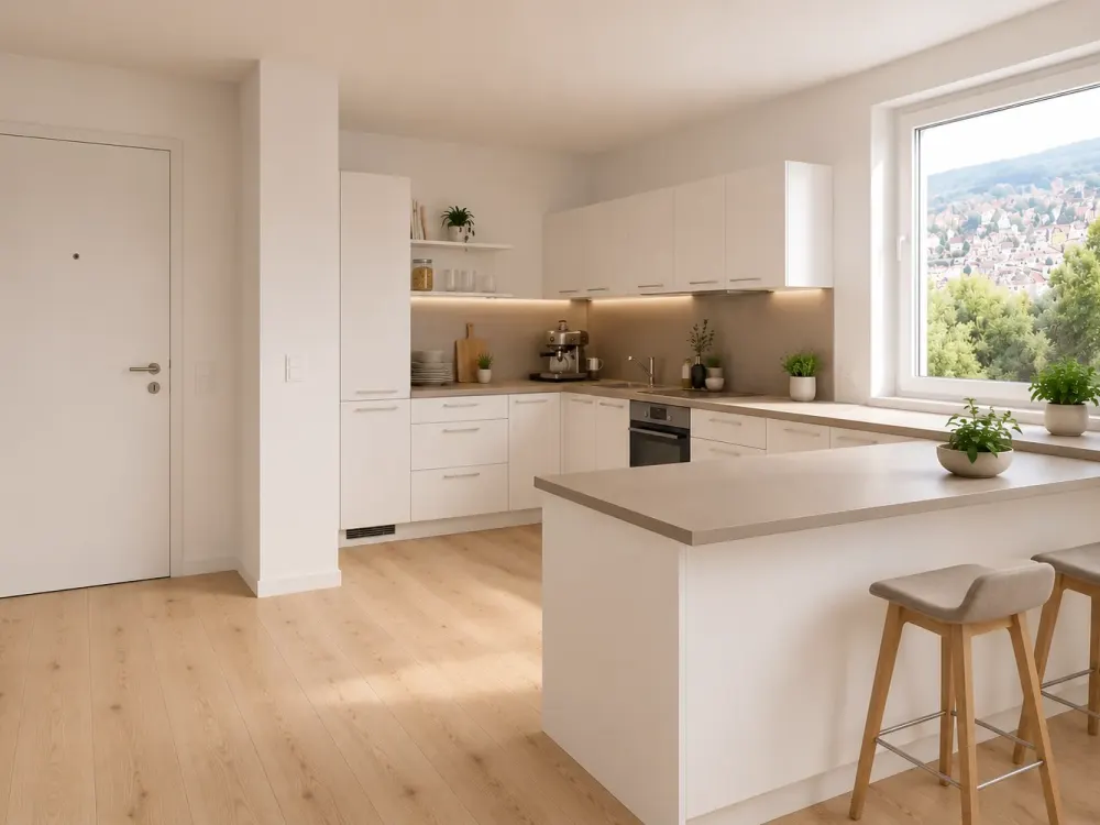 Exklusive 4-Zimmer mit Balkon, Aufzug & Tiefgarage