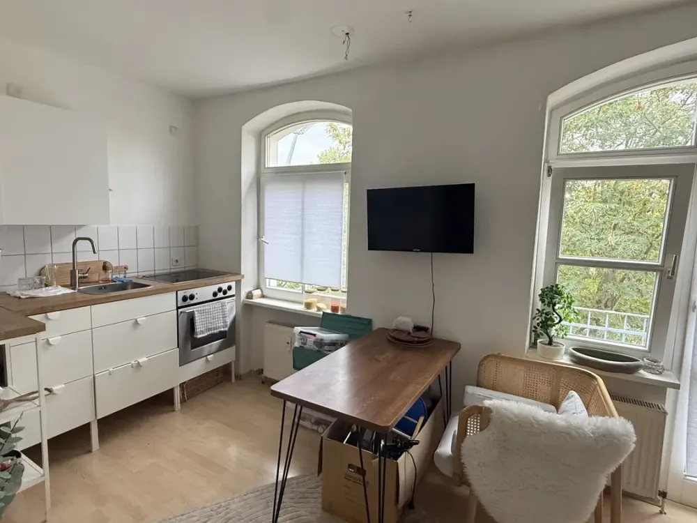 Renovated 2-Room Jugendstil MWG with Balcony (37 m²) directly at Karlsaue in Kassel